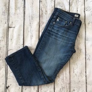 AG adriano goldschmied Denim Tomboy Crop J…